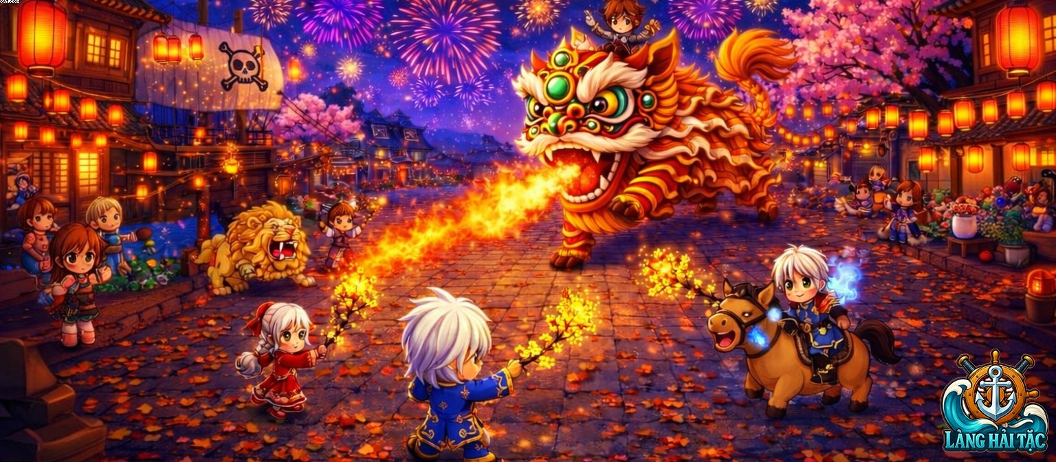 Banner Làng Hải Tặc – Sự kiện mới nhất 2025