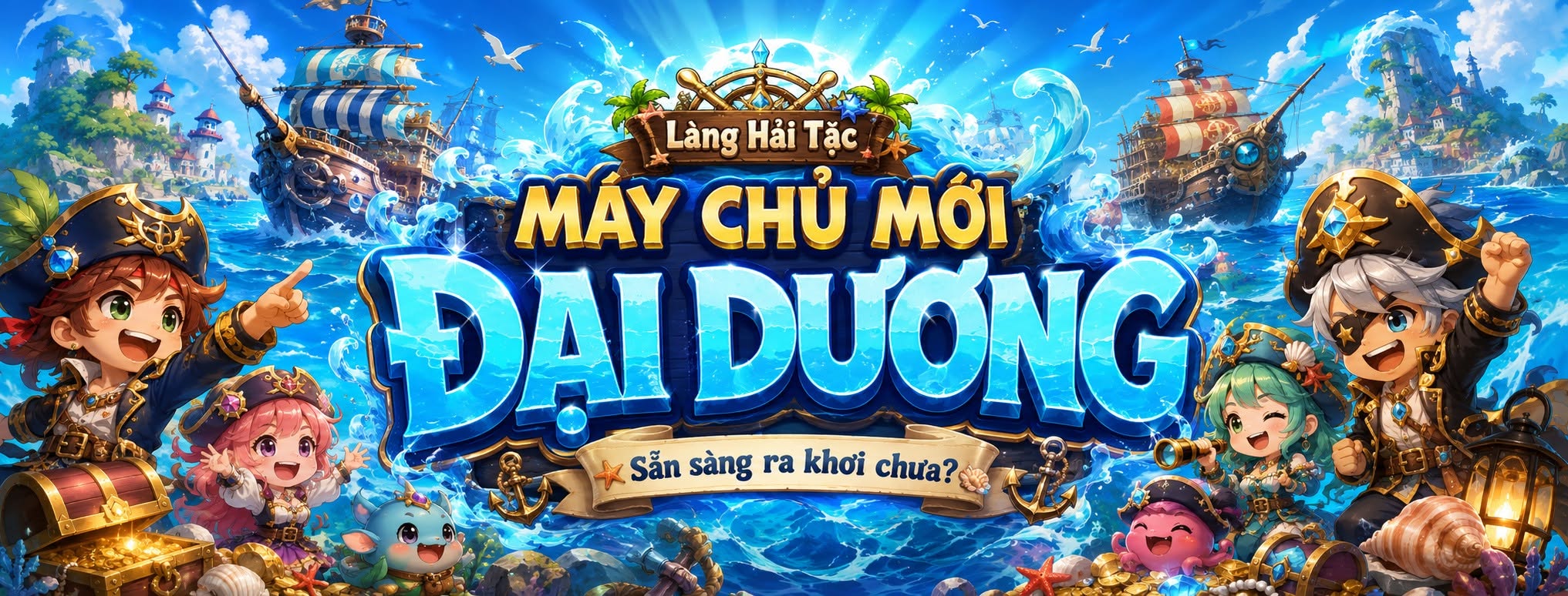 Làng Hải Tặc – Sắp ra mắt máy chủ mới